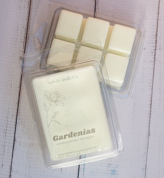 Gardenias Wax Melts